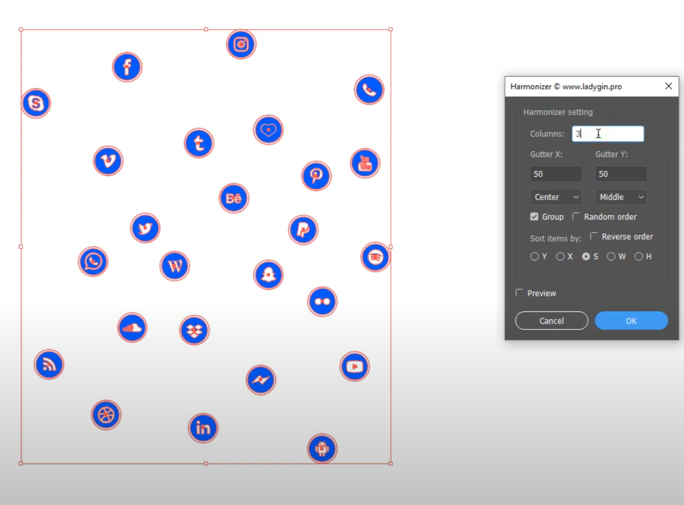 Harmonizer – Illustrator Script - Pixel N Pixel
