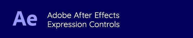 Adobe After Effects Expression Controls