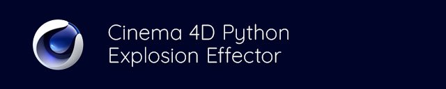 Explosion Effector with User Data